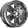 Action Crash - Aluminum Wheel - Chrome Cladded - 20 X 8.5 Inch - 31mm Offset - 6 Spoke - 6 Lug - 2009 - 2013 GMC Sierra 1500 - ALY05420U86N -Engine Electrical shop D0111 C244297 1
