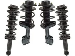 TRQ - Strut And Coil Spring Assembly 4 Piece Set - 2008 - 2011 Subaru Impreza - SCA64048