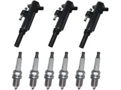 DIY Solutions - Ignition Coil Kit - 9 Piece - 2009 - 2012 Jeep Liberty 3.7L V6 - IGN01092