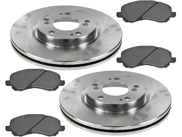DIY Solutions - Front Semi Metallic Brake Pad And Rotor Kit - 5 Lug - Vented Rotors - 2007 - 2012 Dodge Caliber With Rear Drum Brakes - BFS00344 3 DIY Solutions - Front Semi Metallic Brake Pad And Rotor Kit - 5 Lug - Vented Rotors - 2007 - 2012 Dodge Caliber With Rear Drum Brakes - BFS00344