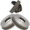 TRQ - Rear Brake Drum And Brake Shoe Kit - 2005 - 2015 Toyota Tacoma With 6 Lug Wheels - BKA10474 2 TRQ - Rear Brake Drum And Brake Shoe Kit - 2005 - 2015 Toyota Tacoma With 6 Lug Wheels - BKA10474 -Engine Electrical shop D0116 Q645786 1