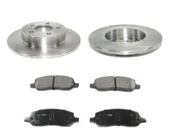 DuraGo - Rear Ceramic Brake Pad And Rotor Kit - 2006 - 2011 Buick Lucerne - BK7108616