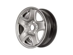 Action Crash - Steel Wheel - Silver - 16 X 6.5 Inch - 5 Spoke - 5 Lug - 115mm Bolt Pattern - 2001 - 2006 Toyota RAV4 - STL69405U20N