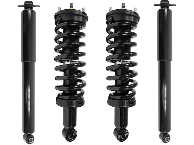 Unity - Front And Rear Suspension Strut Coil Spring And Shock Absorber Assembly Kit - 4 Piece - 2004 - 2012 Chevrolet Colorado RWD Without Front Torsion Bar (Excludes 17 And 18 Inch Wheels) - 4-11570-251260-001 3 Unity - Front And Rear Suspension Strut Coil Spring And Shock Absorber Assembly Kit - 4 Piece - 2004 - 2012 Chevrolet Colorado RWD Without Front Torsion Bar (Excludes 17 And 18 Inch Wheels) - 4-11570-251260-001