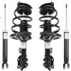 Unity - Front And Rear Suspension Strut Coil Spring And Shock Absorber Assembly Kit - 4 Piece - 2007 - 2010 Hyundai Elantra Sedan - 4-11133-259890-001 -Engine Electrical shop D0118 C318242 1