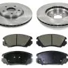 DuraGo - Front Semi Metallic Brake Pads And Rotor Kit - 2010 - 2017 GMC Terrain - BK7130932 1 DuraGo - Front Semi Metallic Brake Pads And Rotor Kit - 2010 - 2017 GMC Terrain - BK7130932 -Engine Electrical shop D0119 N462655 1