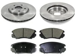 DuraGo - Front Semi Metallic Brake Pads And Rotor Kit - 2010 - 2017 GMC Terrain - BK7130932