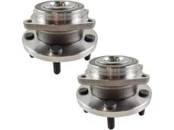 TRQ - Front Wheel Hub And Bearing Kit 2 Piece Set - 2011 - 2014 Chrysler 200 - BHA53671