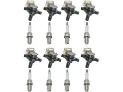 DIY Solutions - Ignition Coil And Spark Plug Kit 16 Piece Set - 2003 - 2005 Land Rover Range Rover - IGN00569