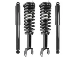 Unity - Front And Rear Suspension Strut Coil Spring And Shock Absorber Assembly Kit - 4 Piece - 2005 - 2009 Dodge Dakota RWD (Excludes AWD, TRX, And Lift Kits) - 4-11094-256400-001