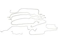 Dorman - Brake Hydraulic Line Kit - 7 Piece - 1999 - 2002 Chevrolet Silverado 1500 4WD Extended Cab Pickup (with 96 Inch Bed) - 919-109