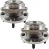 TRQ - Front Wheel Hub And Bearing Kit 2 Piece Set With ABS Brakes - 2008 - 2014 Dodge Avenger With 4-Wheel ABS - BHA53671 -Engine Electrical shop D0122 P918439 1