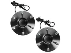 TRQ - Front Wheel Hub And Bearing Kit 2 Piece Set - 1999 - 2006 Chevrolet Silverado 1500 RWD (with 6-Lug Wheels) - BHA53303