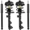 Unity - Front And Rear Suspension Strut Coil Spring And Shock Absorber Assembly - Set Of 4 - 2002 - 2007 Mercedes-Benz C230 RWD (Excludes AWD Models) - 4-11730-257090-001 -Engine Electrical shop D0125 C821136 1