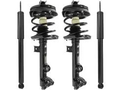 Unity - Front And Rear Suspension Strut Coil Spring And Shock Absorber Assembly - Set Of 4 - 2002 - 2007 Mercedes-Benz C230 RWD (Excludes AWD Models) - 4-11730-257090-001