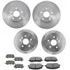 DIY Solutions - Front And Rear Ceramic Brake Pads And Rotor Kit - 5 Lug - 2004 - 2007 Toyota Highlander - BFS01039 2 DIY Solutions - Front And Rear Ceramic Brake Pads And Rotor Kit - 5 Lug - 2004 - 2007 Toyota Highlander - BFS01039 -Engine Electrical shop D0128 Y676581 1