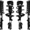 Unity - Front And Rear Strut And Coil Spring Assembly 4 Piece Kit - 2004 - 2007 Toyota Highlander FWD (Excludes All Wheel Drive And Vehicles With Air Suspension) - 4-11615-15901-001 1 Unity - Front And Rear Strut And Coil Spring Assembly 4 Piece Kit - 2004 - 2007 Toyota Highlander FWD (Excludes All Wheel Drive And Vehicles With Air Suspension) - 4-11615-15901-001 -Engine Electrical shop D0129 K144539 1