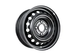 Action Crash - Steel Wheel - Black - 15 X 5.5 Inch - 18 Hole - 4 Lug - 2007 - 2012 Nissan Versa - STL62509U45N