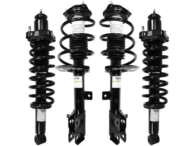 Unity - Front And Rear Strut And Coil Spring Assembly Kit - 4 Piece - 2007 - 2017 Jeep Compass (Excludes 1.8 Liter Engine And SRT4 Models) - 4-11581-15580-001 3 Unity - Front And Rear Strut And Coil Spring Assembly Kit - 4 Piece - 2007 - 2017 Jeep Compass (Excludes 1.8 Liter Engine And SRT4 Models) - 4-11581-15580-001