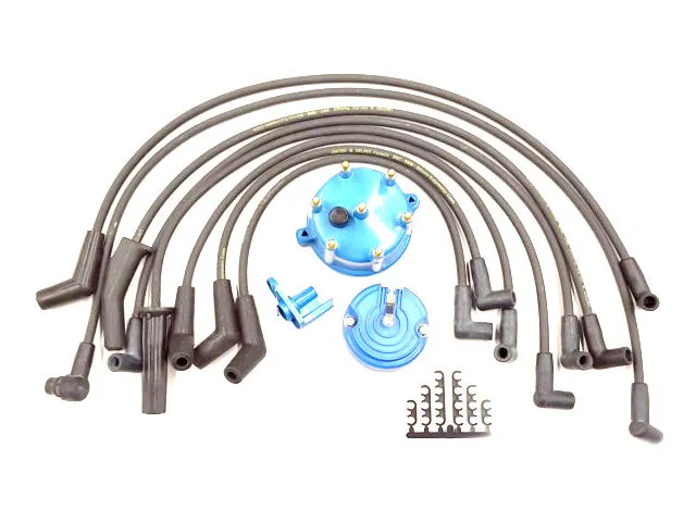 United Automotive - Ignition Tune-Up Kit - Spark Plug Wire Set, Cap And Rotor - 1984 - 1990 Ford Bronco II V6 - 1-8621 3 United Automotive - Ignition Tune-Up Kit - Spark Plug Wire Set, Cap And Rotor - 1984 - 1990 Ford Bronco II V6 - 1-8621