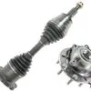 TRQ - Front CV Axle And Wheel Hub Bearing Assembly Kit - 2001 - 2006 Chevrolet Silverado 2500 HD 4WD - PSA85616 -Engine Electrical shop D0145 B629968 1