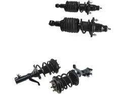TRQ - Front And Rear Strut And Coil Spring Assembly Set 4 Piece Set - 2002 - 2006 Acura RSX - SCA57276