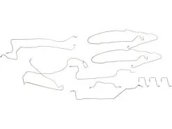Dorman - Brake Hydraulic Line Kit - 11 Tubes - 2003 - 2006 GMC Yukon (with RPO Code JL4) - 919-154