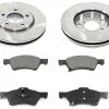 DuraGo - Front Ceramic Brake Pad And Rotor Kit - 2004 - 2007 Dodge Grand Caravan - BK7085236 -Engine Electrical shop D0148 F981661 1