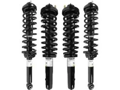 Unity - Front And Rear Strut And Coil Spring Assembly - Set Of 4 - 1997 - 2001 Honda CR-V - 4-11665-15150-001