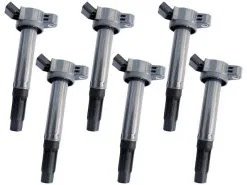 Replacement - Ignition Coil Kit - 6 Piece - 2007 - 2015 Lexus RX350 3.5L V6 - 904-043-K6