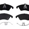 API - Front Brake Pad Set - 2010 - 2016 Mercedes-Benz E350 - D0152-H785464 -Engine Electrical shop D0152 H785464 1