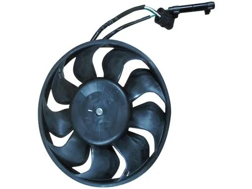Replacement - Auxiliary Engine Cooling Fan Assembly - With Resistor, Located At Radiators - 1997 - 2004 Porsche Boxster Roadster S 2.7L H6 - 959-010 -Engine Electrical shop D0155 D549988 1