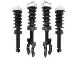 Unity - Front And Rear Strut And Coil Spring Assembly - Set Of 4 - 2011 - 2017 Volkswagen Touareg Without Air Suspension - 4-11117-15240-001