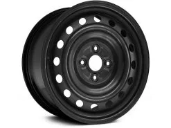 Action Crash - Steel Wheel - Black - 15 X 5 Inch - 4 Lug - 100mm Bolt Pattern - 2012 - 2018 Toyota Prius C - STL69608U45N