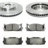 DuraGo - Front Semi-Metallic Brake Pad And Rotor Kit - 2007 - 2017 Toyota Camry - BK7111832 1 DuraGo - Front Semi-Metallic Brake Pad And Rotor Kit - 2007 - 2017 Toyota Camry - BK7111832 -Engine Electrical shop D0155 T221478 1