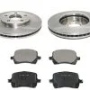 DuraGo - Front Semi-Metallic Brake Pad And Rotor Kit - 2006 - 2011 Chevrolet HHR - BK7107612 -Engine Electrical shop D0156 N676799 1