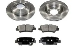 DuraGo - Rear Ceramic Brake Pad And Rotor Kit - 2013 - 2016 Hyundai Elantra - BK7148416