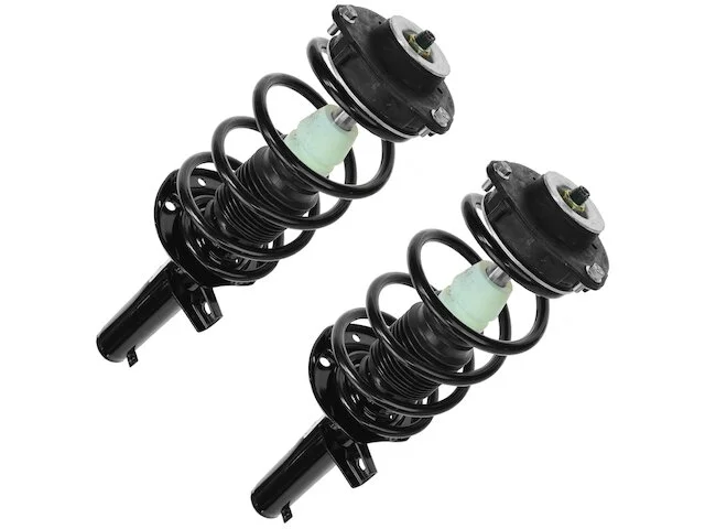 TRQ - Front Strut And Coil Spring Assembly Set Of 2 - 2006 - 2010 Volkswagen Passat Without Sport Suspension - SCA57132 3 TRQ - Front Strut And Coil Spring Assembly Set Of 2 - 2006 - 2010 Volkswagen Passat Without Sport Suspension - SCA57132