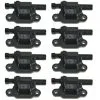 TRQ - Ignition Coil Set - Square Style - 8 Piece - 2007 - 2013 Chevrolet Silverado 1500 V8 - ICA61499 -Engine Electrical shop D0159 P219869 1