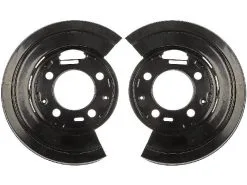 Dorman - Rear Brake Backing Plate - 2005 - 2012 Ford F-350 Super Duty With Dual Rear Wheels - 924-212