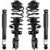 Unity - Front And Rear Suspension Strut Coil Spring And Shock Absorber Assembly Kit - 4 Piece - 2005 - 2010 Chevrolet Cobalt (Excludes SS Models) - 4-11601-251030-001 -Engine Electrical shop D0162 R628697 1