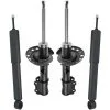 TRQ - Front And Rear Suspension Strut And Shock Absorber Assembly Kit - 4 Piece - 2003 - 2009 Saab 9-3 FWD - SKA60964 -Engine Electrical shop D0164 G767452 1