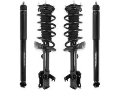 Unity - Front And Rear Strut Coil Spring And Shock Absorber Assembly Kit - 4 Piece - 2007 - 2012 Acura RDX - 4-11607-259250-001