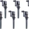 Replacement - Ignition Coil Kit - 6 Piece - 2000, 2004 Ford Taurus V6 - 904-007-K6 -Engine Electrical shop D0165 X368642 1