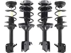 Unity - Front And Rear Strut And Coil Spring Assembly 4 Piece Kit - 2004 - 2007 Subaru Impreza Sedan (Excludes Wagon Models) - 4-11197-15333-001