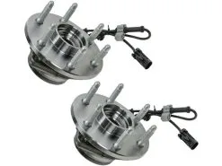 TRQ - Front Wheel Hub And Bearing Kit 2 Piece Set - 2000 - 2006 Chevrolet Tahoe 4WD - BHA53298