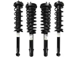 Unity - Front And Rear Strut And Coil Spring Assembly Set Of 4 - 2003 - 2007 Honda Accord (Excludes Hybrid) - 4-11871-15050-001