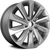 Action Crash - Aluminum Wheel - 17 X 7 Inch - Machined And Medium Grey - 2015 - 2017 Hyundai Sonata - ALY70877U35N -Engine Electrical shop D0167 H335739 1