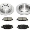 DuraGo - Rear Ceramic Brake Pad And Rotor Kit - 2008 - 2012 Jeep Liberty - BK7111316 -Engine Electrical shop D0169 X417224 1