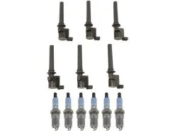 DIY Solutions - Ignition Coil And Spark Plug Kit - 12 Piece - 2001 - 2004 Ford Escape 3.0L V6 - IGN01077